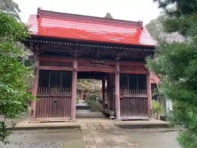 松虫寺の山門