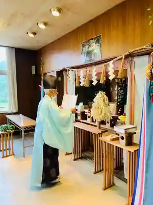 天鷹神社のお祭り