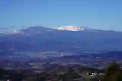 木幡山隠津島神社(二本松市)の景色