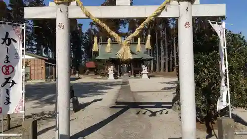 鹿嶋三嶋神社の鳥居