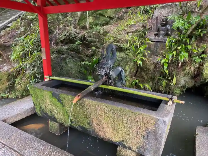 石山寺の手水舎