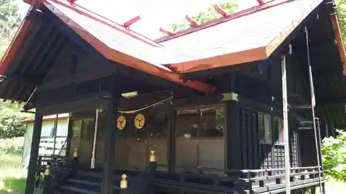 浜益神社の本殿