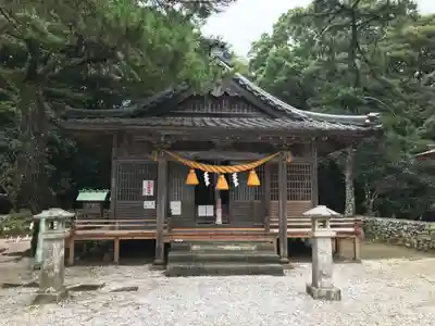和多都美神社の本殿・本堂