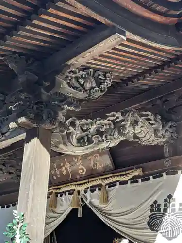 内々神社の芸術