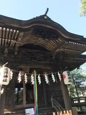 立川熊野神社の本殿・本堂
