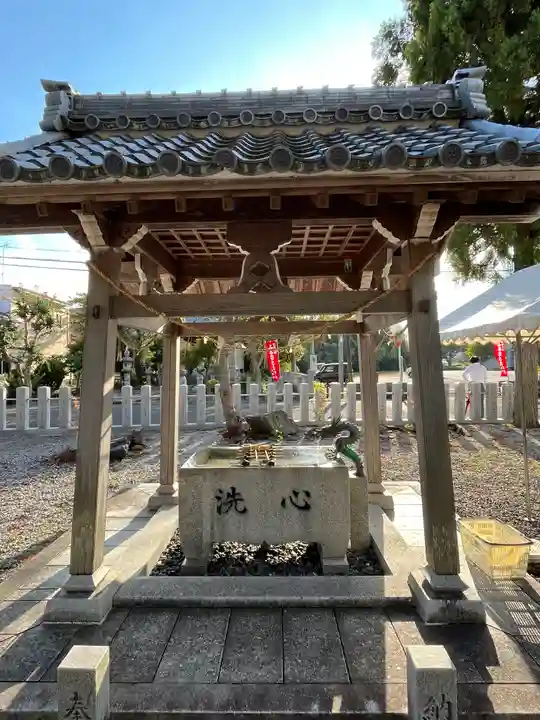 賣比多神社の手水舎