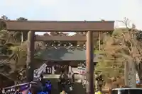 開成山大神宮の鳥居