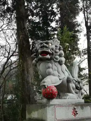 鹿嶋神社の狛犬