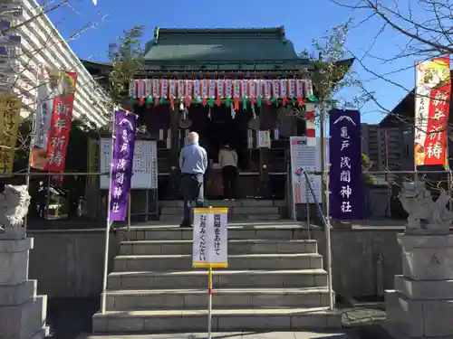亀戸浅間神社の本殿・本堂