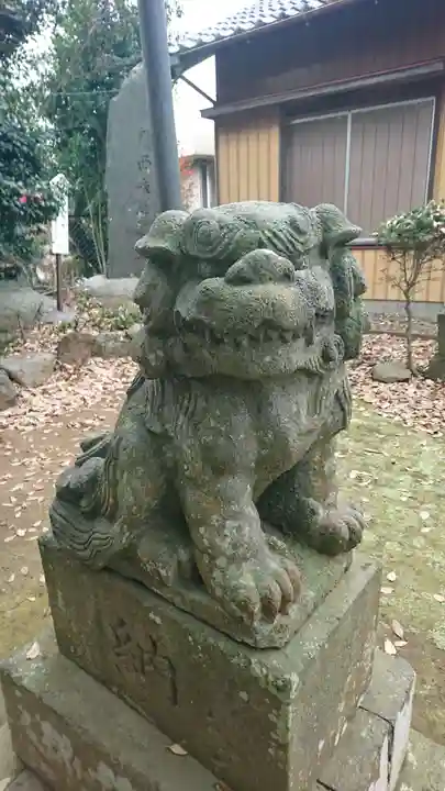 意富比神社の狛犬