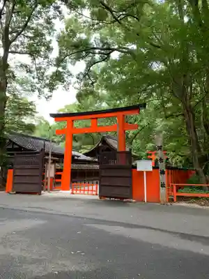 河合神社(鴨川合坐小社宅神社)の鳥居
