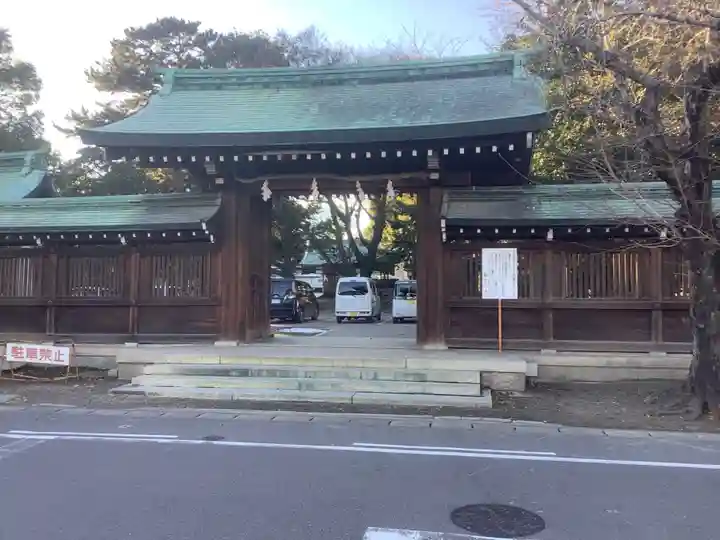 真清田神社の山門・神門