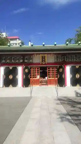 池袋氷川神社の本殿・本堂