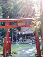 大澤瀧神社の鳥居