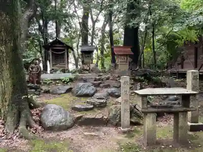 中嶋宮(旧八剱社)の末社・摂社