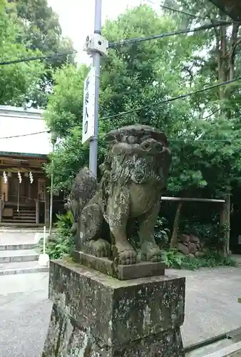 立田阿蘇三宮神社の狛犬