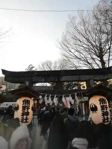 川越熊野神社の鳥居