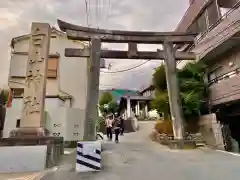 白山神社の鳥居