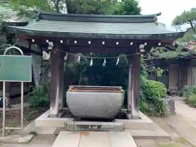 篠崎浅間神社の手水舎