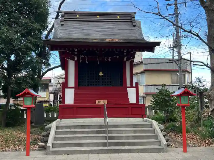 柞祖霊社の本殿・本堂