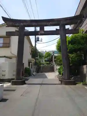白山神社の鳥居