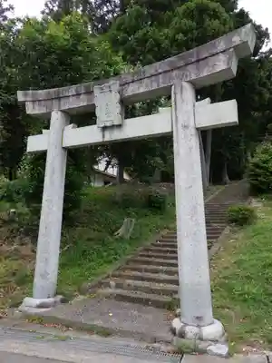 天健金草神社の鳥居