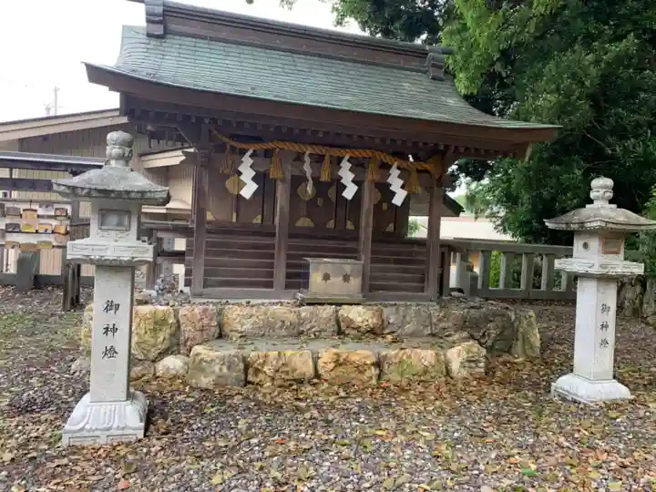 濱名惣社神明宮の本殿・本堂