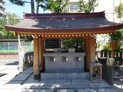 お三の宮日枝神社の手水舎