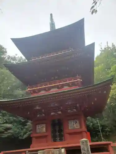 岩舟山高勝寺の塔