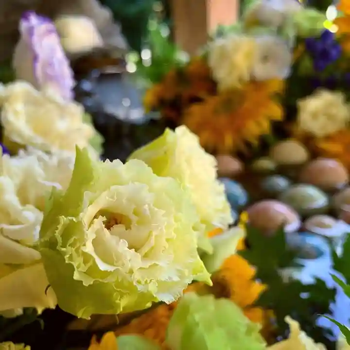 滑川神社 - 仕事と子どもの守り神の手水舎