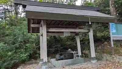 足寄神社の手水舎