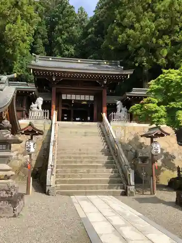 櫻山八幡宮の山門・神門
