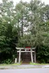 豊富温泉稲荷神社の鳥居