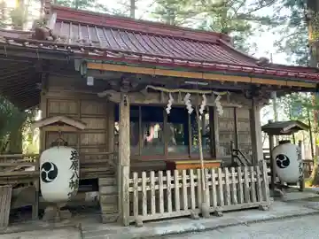 塩原八幡宮の本殿・本堂