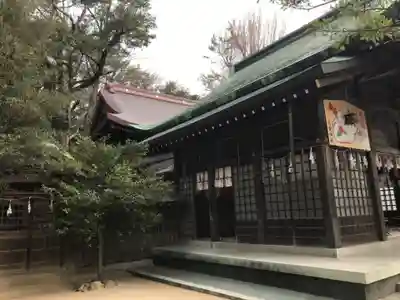 忌宮神社の本殿・本堂