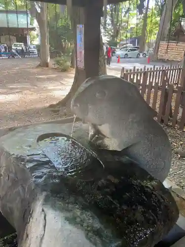 調神社の手水