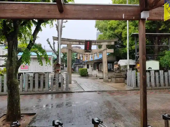 神明神社の鳥居