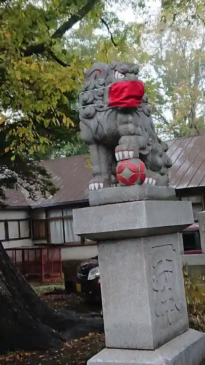 豊平神社の狛犬
