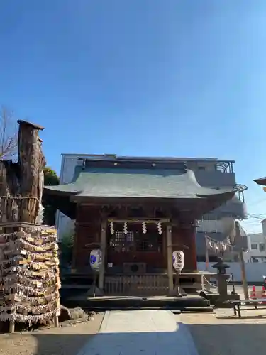 松戸神社の本殿・本堂