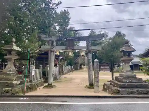 神谷神社の鳥居