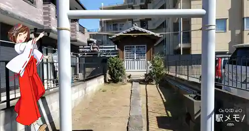 諏訪神社の鳥居