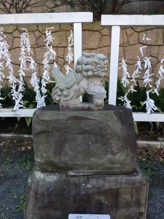 瀧泉寺(目黒不動尊)の狛犬