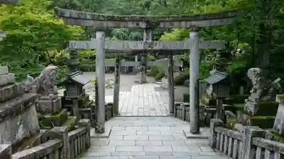 古峯神社の鳥居