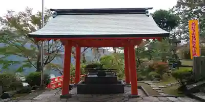 熊野那智大社の手水舎