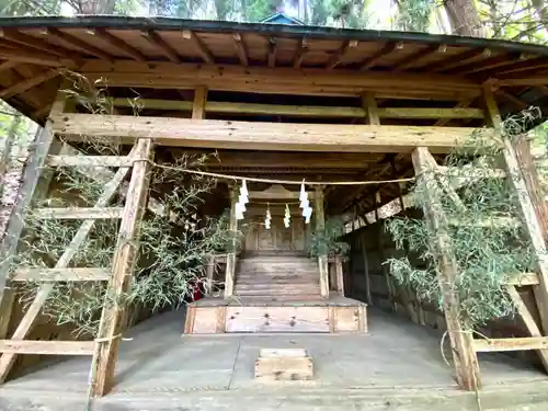 熊野社の本殿・本堂