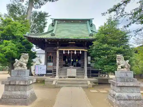 野火止氷川神社の本殿