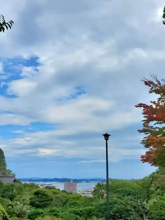志波彦神社・鹽竈神社の景色