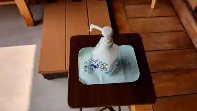 新善光寺の感染症対策