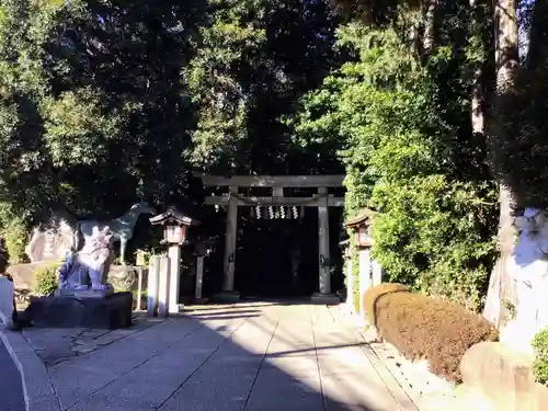 駒木諏訪神社の鳥居