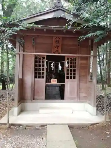 間々田八幡宮の末社